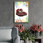 Quadro Decorativo Textura Cx Alta Tênis Grafitado 1 Pç 40x60