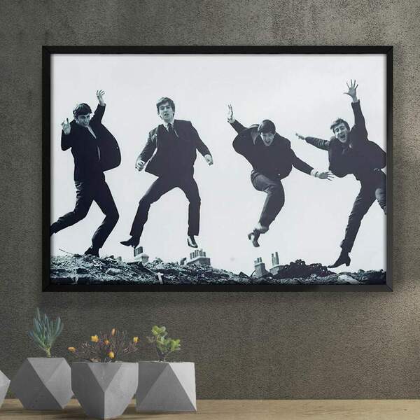 Quadro Decorativo The Beatles 01  30x45cm