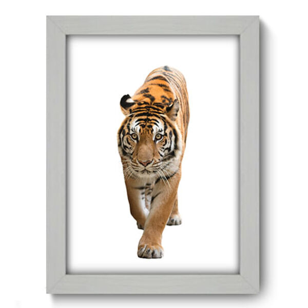 Quadro Decorativo - Tigre - 19cm X 25cm - 081qdsb