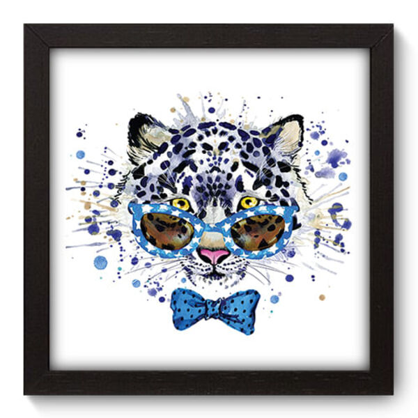 Quadro Decorativo - Tigre - 22cm X 22cm - 072qdsp