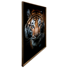 Quadro Decorativo Tigre 60x90cm Marrom