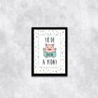 Quadro Decorativo To De Bacon A Vida 45x34cm A3 (45 X 34)