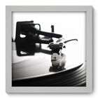 Quadro Decorativo - Toca Discos - 22cm X 22cm - 001qngab