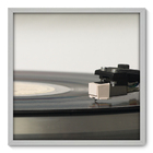 Quadro Decorativo - Toca Discos - 70cm X 70cm - 015qnvdb
