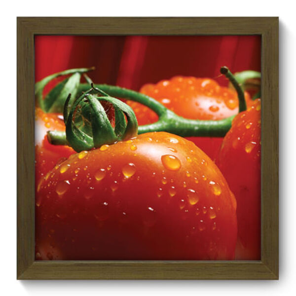 Quadro Decorativo - Tomate - 22cm X 22cm - 032qdcm