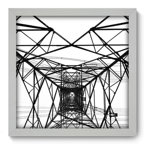 Quadro Decorativo - Torre - 33cm X 33cm - 013qnubb