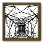 Quadro Decorativo - Torre - 33cm X 33cm - 339qddm