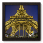 Quadro Decorativo - Torre Eiffel - 22cm X 22cm - 036qnmap