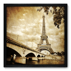 Quadro Decorativo - Torre Eiffel - 50cm X 50cm - 016qnmcp