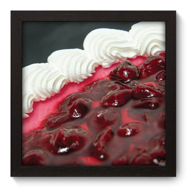 Quadro Decorativo - Torta - 22cm X 22cm - 294qdcp