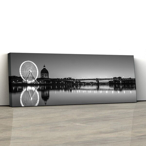 Quadro Decorativo Toulouse 150x50cm Sala ou Quarto