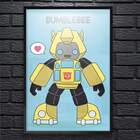 Quadro Decorativo Transformers Bumblebee  30x45cm