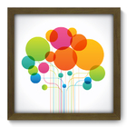 Quadro Decorativo - Tree - 33cm X 33cm - 020qdam