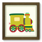 Quadro Decorativo - Trenzinho - 22cm X 22cm - 020qdbm