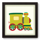 Quadro Decorativo - Trenzinho - 22cm X 22cm - 020qdbp