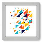 Quadro Decorativo - Triângulos - 22cm X 22cm - 096qnaab