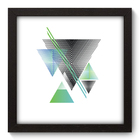 Quadro Decorativo - Triângulos - 22cm X 22cm - 168qnaap