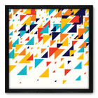Quadro Decorativo - Triângulos - 50cm X 50cm - 097qnacp