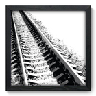Quadro Decorativo - Trilho - 33cm X 33cm - 090qndbp