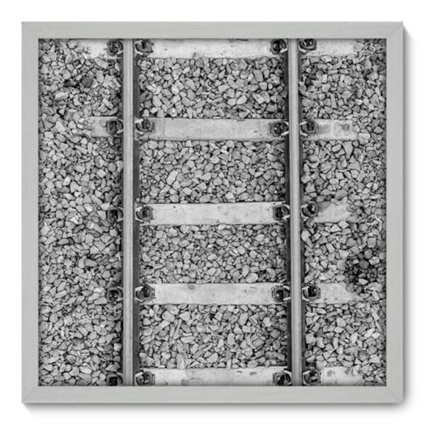 Quadro Decorativo - Trilho - 50cm X 50cm - 027qndcb