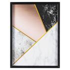 Quadro Decorativo Trio Para Sala Quarto Escritório Em Vidro C