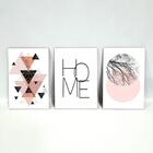 Quadro Decorativo Triplo Home