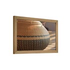 Quadro Decorativo Tropical Marrom 40x30x1cm Tropical