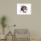 Quadro Decorativo Tropical Monkey