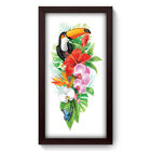 Quadro Decorativo - Tucano - 19cm X 34cm - 026qdsp