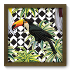 Quadro Decorativo - Tucano - 33cm X 33cm - 228qdsm