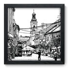 Quadro Decorativo - Ucrânia - 33cm X 33cm - 111qdmp