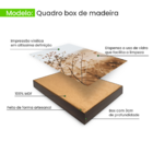 Quadro Decorativo Unico Flores Miudinhas 40x60