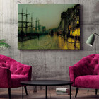 Quadro Decorativo Urbanismo Scotland - 120x60 Cm