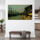 Quadro Decorativo Urbanismo Scotland - 150x80 Cm