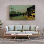 Quadro Decorativo Urbanismo Scotland - 90x60 Cm