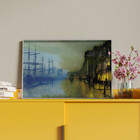 Quadro Decorativo Urbanismo Scotland Com Moldura E Vidro Prat