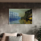 Quadro Decorativo Urbanismo Scotland Com Moldura E Vidro Prat