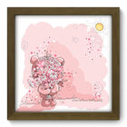 Quadro Decorativo - Ursinho - 22cm X 22cm - 070qdbm