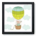 Quadro Decorativo - Ursinho - 33cm X 33cm - 064qdbp
