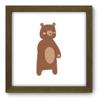 Quadro Decorativo - Urso - 22cm X 22cm - 143qdbm