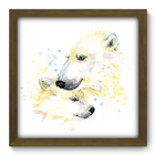 Quadro Decorativo - Urso - 33cm X 33cm - 199qdsm