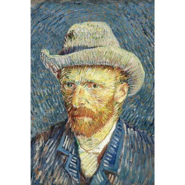 Quadro Decorativo Van Gogh Autorretrato 1 Tela