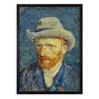 Quadro Decorativo Van Gogh - Autorretrato 45x34cm - Com Vidro