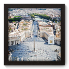Quadro Decorativo - Vaticano - 22cm X 22cm - 023qnmap