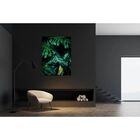 Quadro Decorativo Vegetação Costela De Adão 001 - 200x120cm