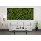 Quadro Decorativo Vegetação Costela De Adão 003 - 90x60cm