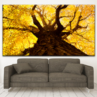 Quadro Decorativo Vegetação Ipê Amarelo - 180x120 Cm