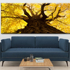 Quadro Decorativo Vegetação Ipê Amarelo - 180x120 Cm