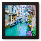 Quadro Decorativo - Veneza - 22cm X 22cm - 063qnmap