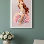 Quadro Decorativo Vênus - 70x50cm Moldura Preta